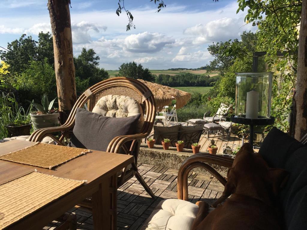 Chez Brown Bed & Breakfast Saint-Thomas-de-Cônac Dış mekan fotoğraf